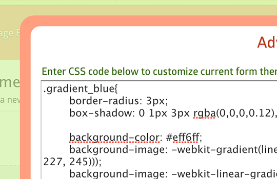 Features – Theme Editor | HTML Form Builder Online, PHP Form Creator ...