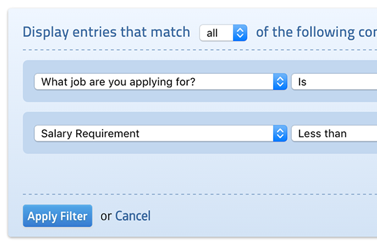 Features – Entries | HTML Form Builder Online, PHP Form Creator - MachForm