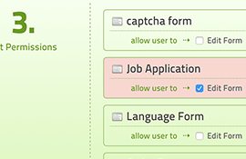 Assign Form Permissions