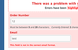 Field Validation