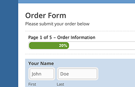 Multi-Page Forms