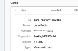 Save Credit Cards into Stripe, Authorize.net