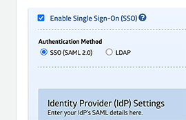 Single Sign-On (SSO)